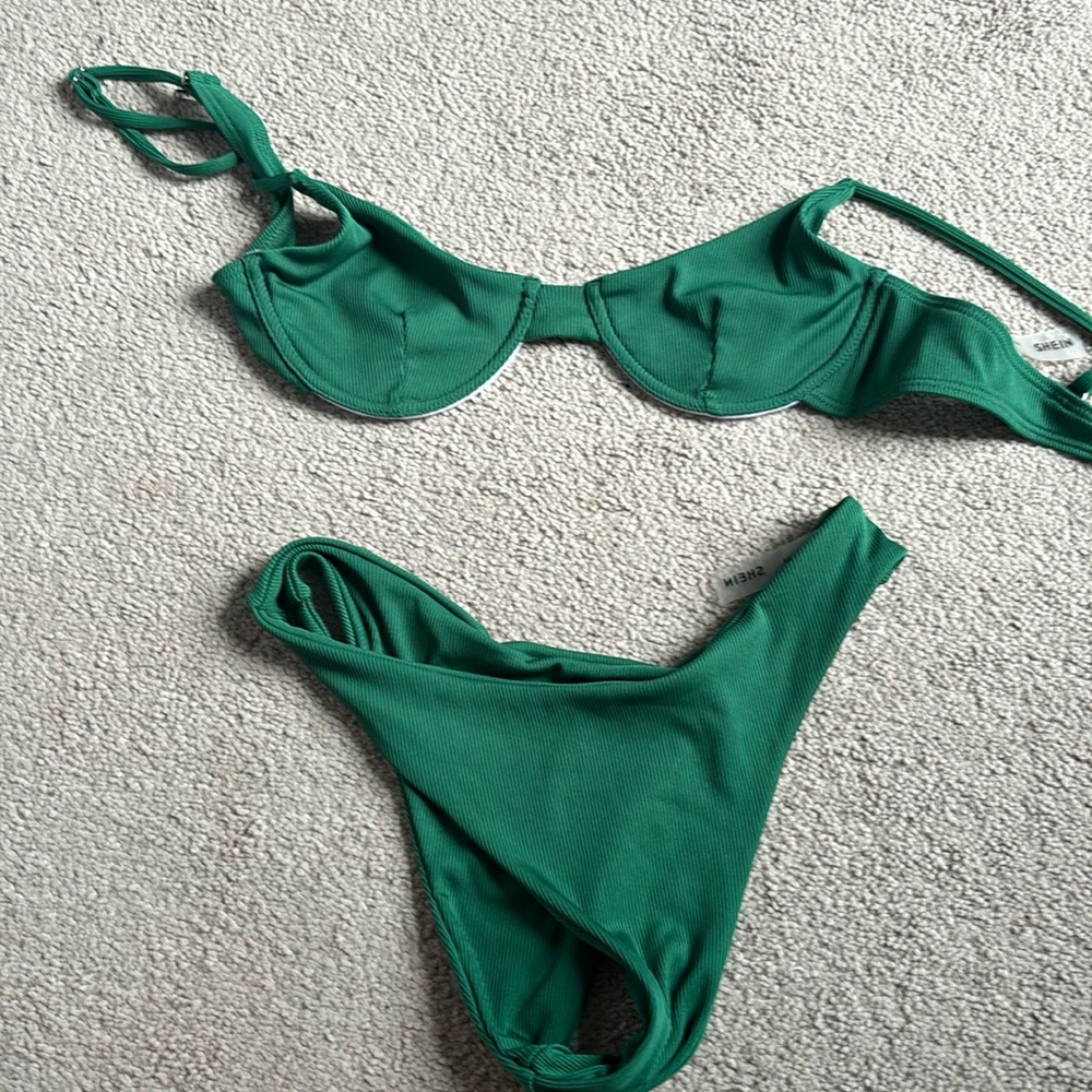 Green bikini